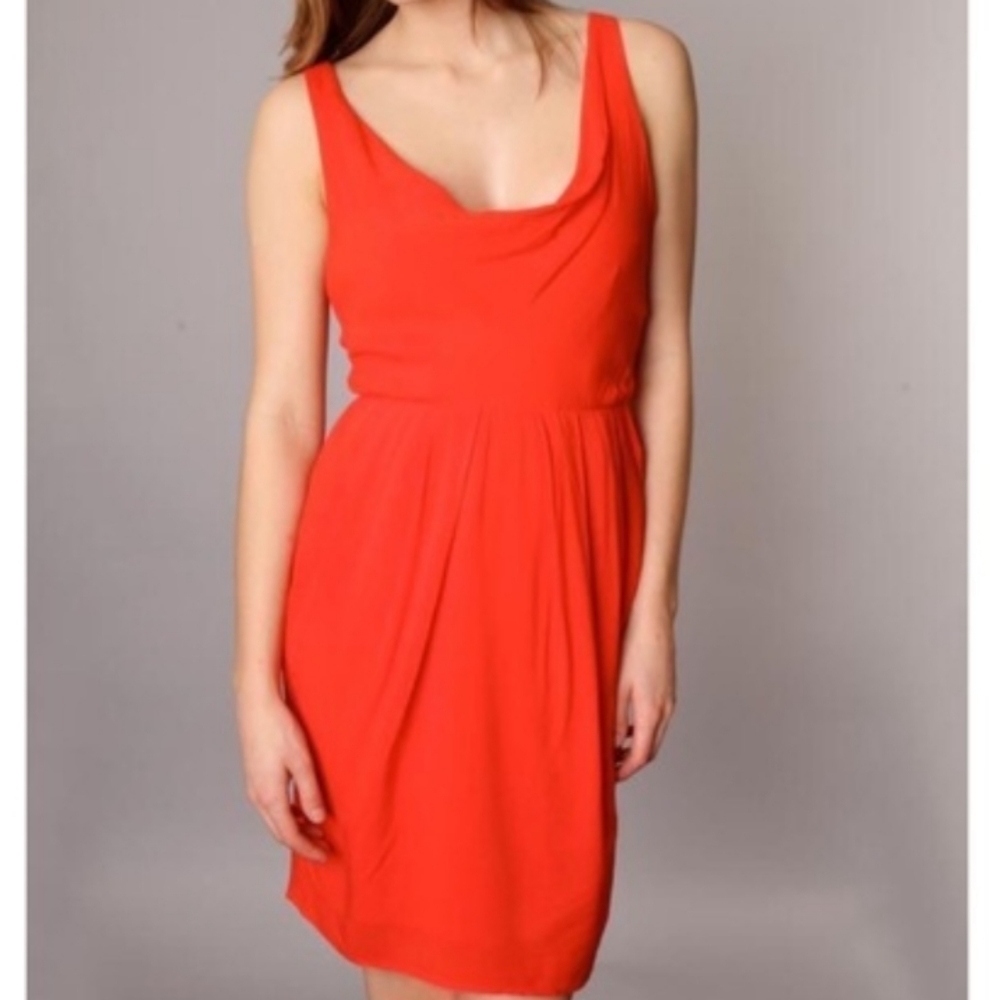 BB Dakota the "Terry" draped cowl neck dress sz 2